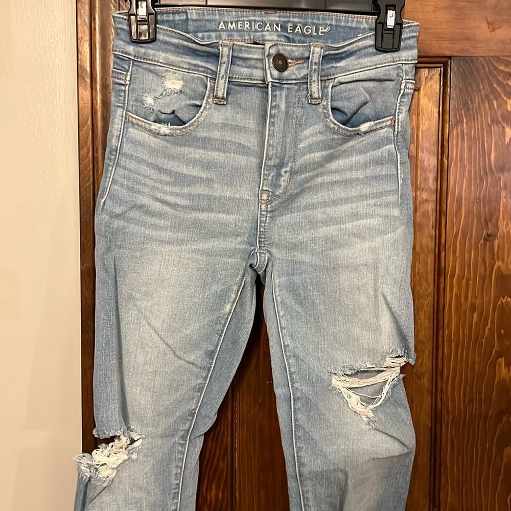 American Eagle Hi Rise Skinny Jeans